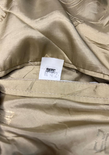 Vintage Daks DD London Beige Suit Jacket Blazer 42R