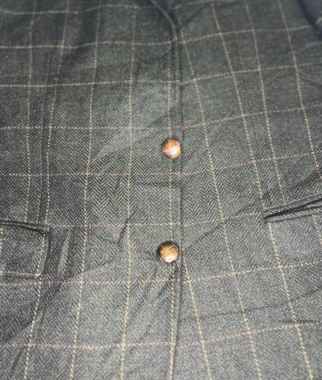 Barbour Mens Blazer Sports Jacket Check Wool  Size-54