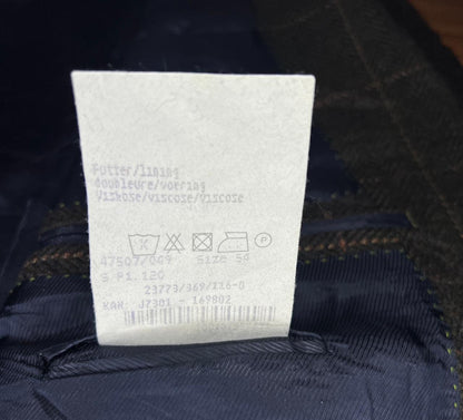 Barbour Mens Blazer Sports Jacket Check Wool  Size-54