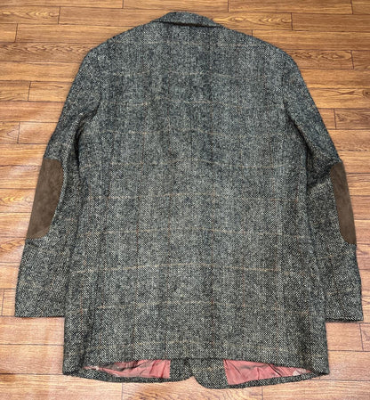 VINTAGE Harris Tweed Mario Barutti Wool Blazer Jacket R40