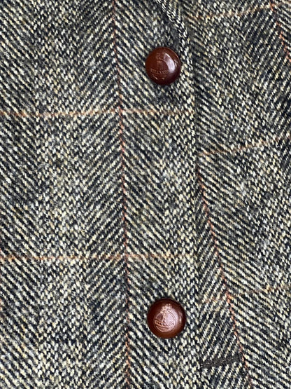 VINTAGE Harris Tweed Mario Barutti Wool Blazer Jacket R40